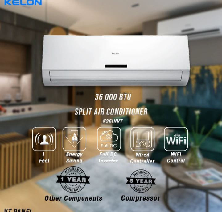 Kelon 36 000 BTU Split Air Conditioner