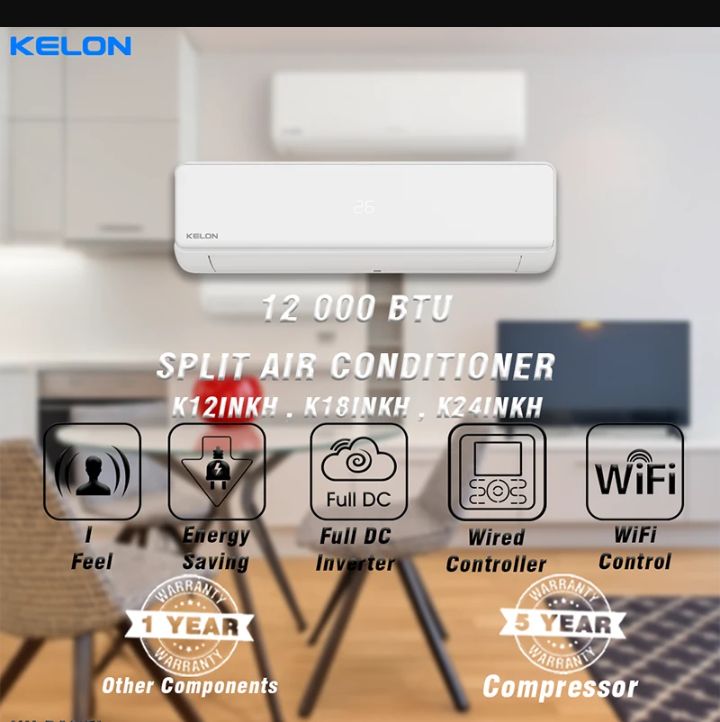 Kelon 12 000 BTU Split Air Conditioner